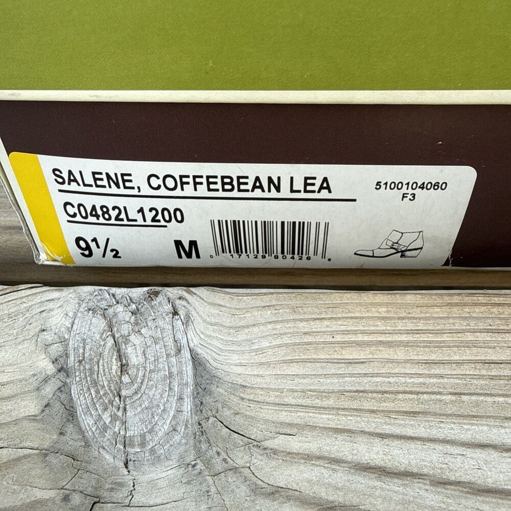 NEW Naturalizer Salene leather ankle boots womens 9.5 Classy Zip Comfort Western - Picture 2 of 8